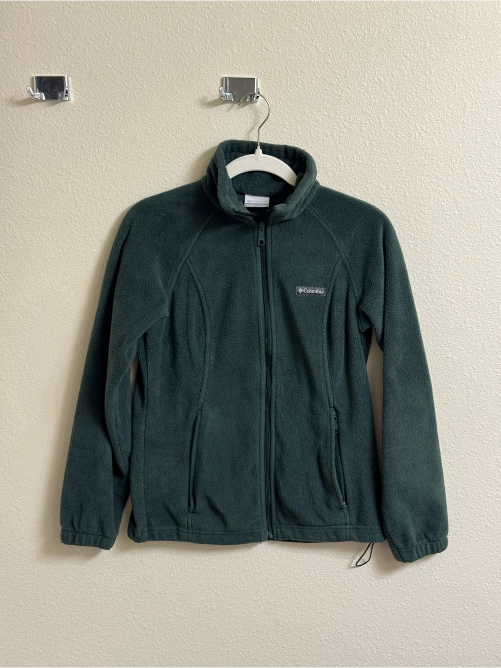 Women’s Columbia Green Full-Zip Fleece Jacket